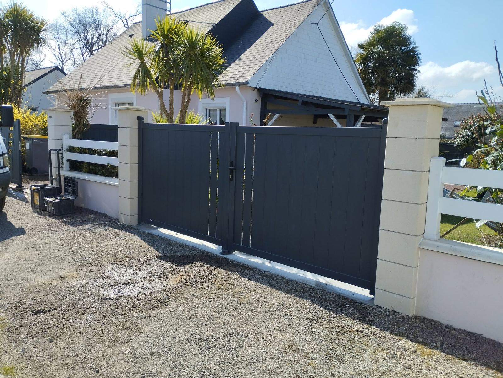 Portail et cloture aluminium